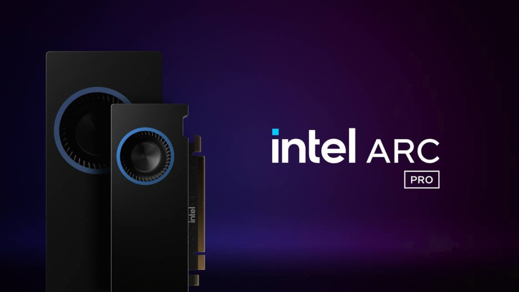 card đồ hoạ intel arc gpu